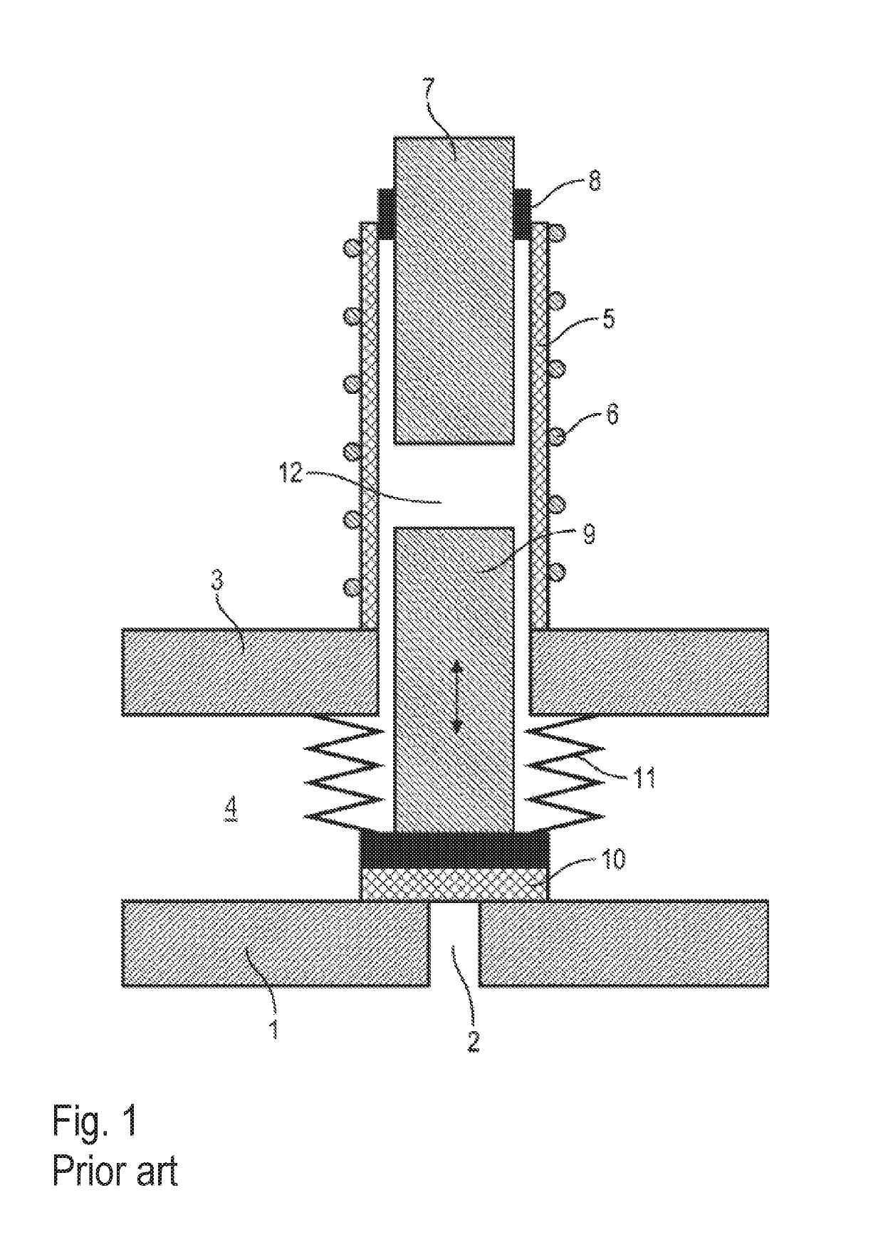 Print head and associated operating method