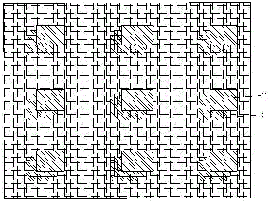 Composite net layer conductive and antibacterial fabric