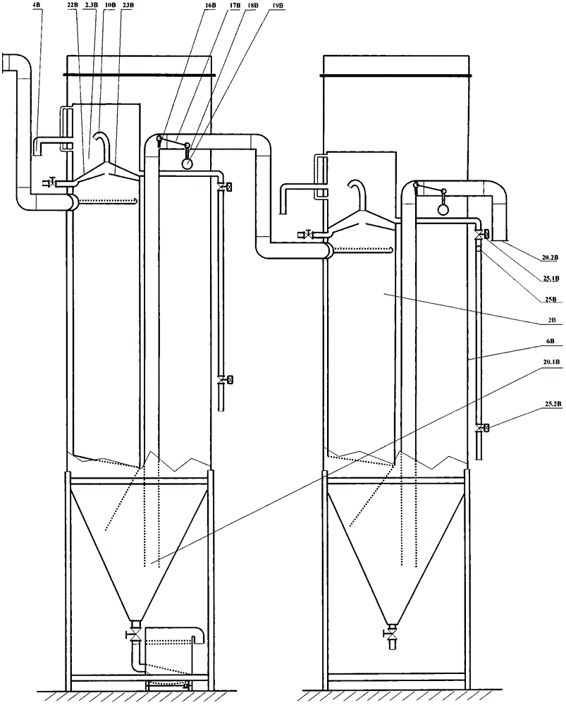 Oil and water separation method and oil and water separator