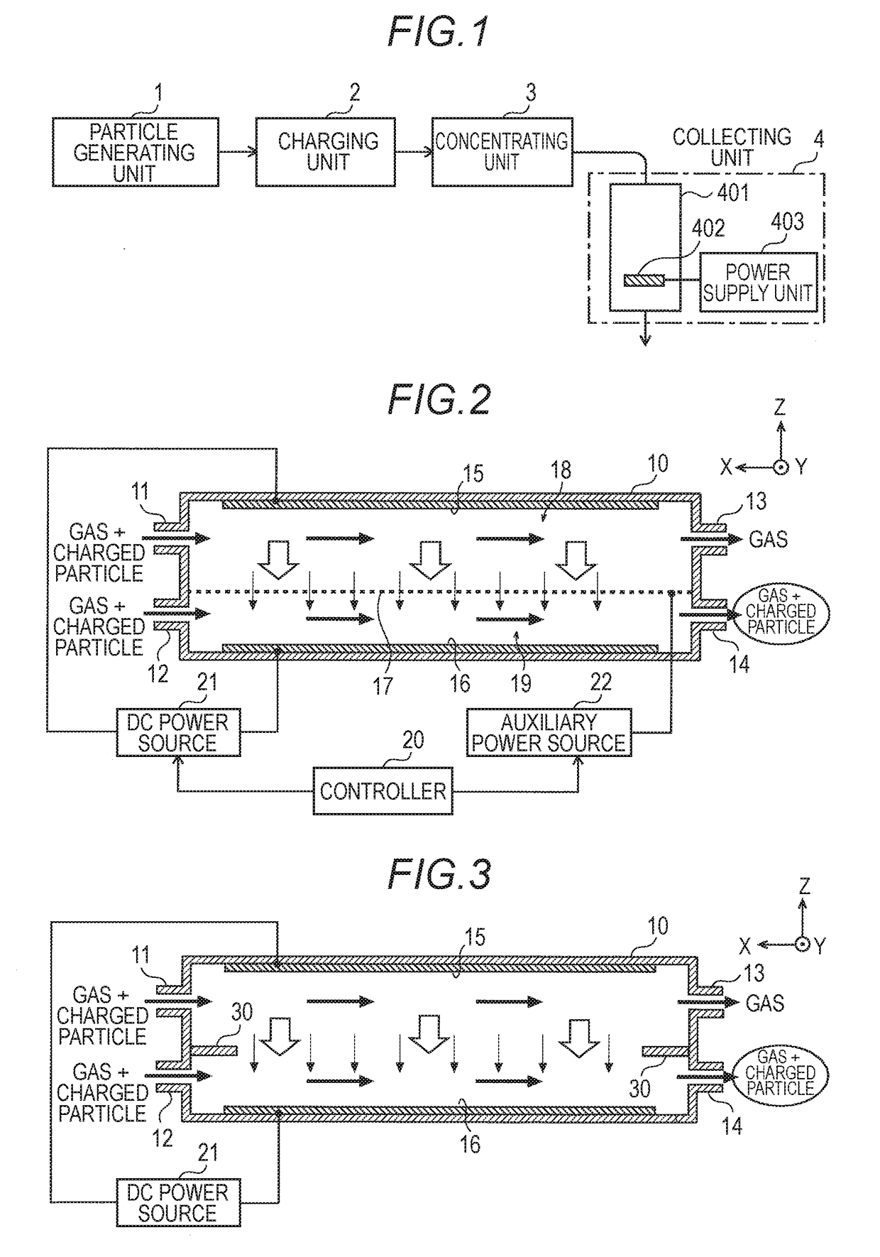 Particle collecting apparatus