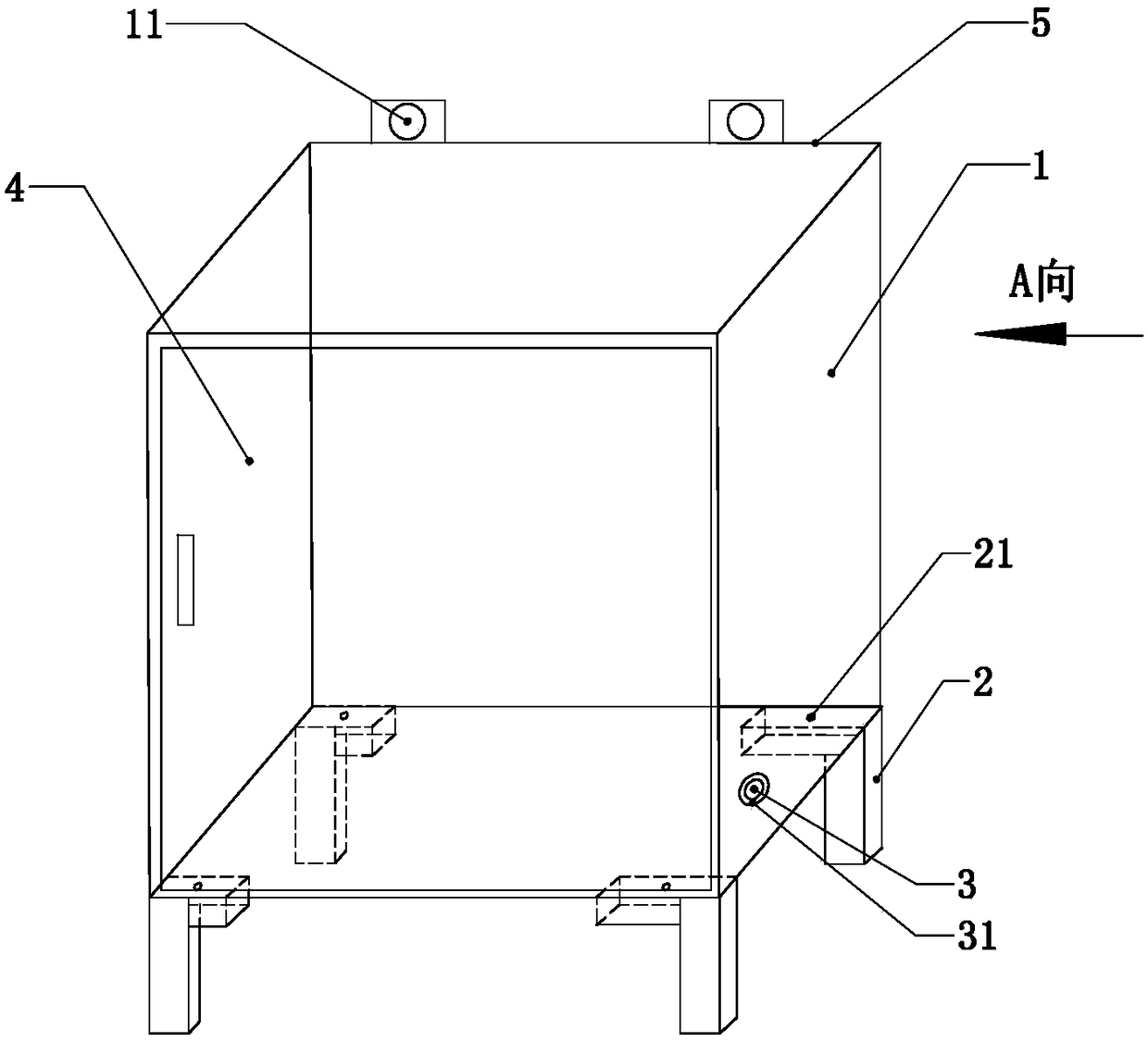 Portable energy metering, anti-shock device