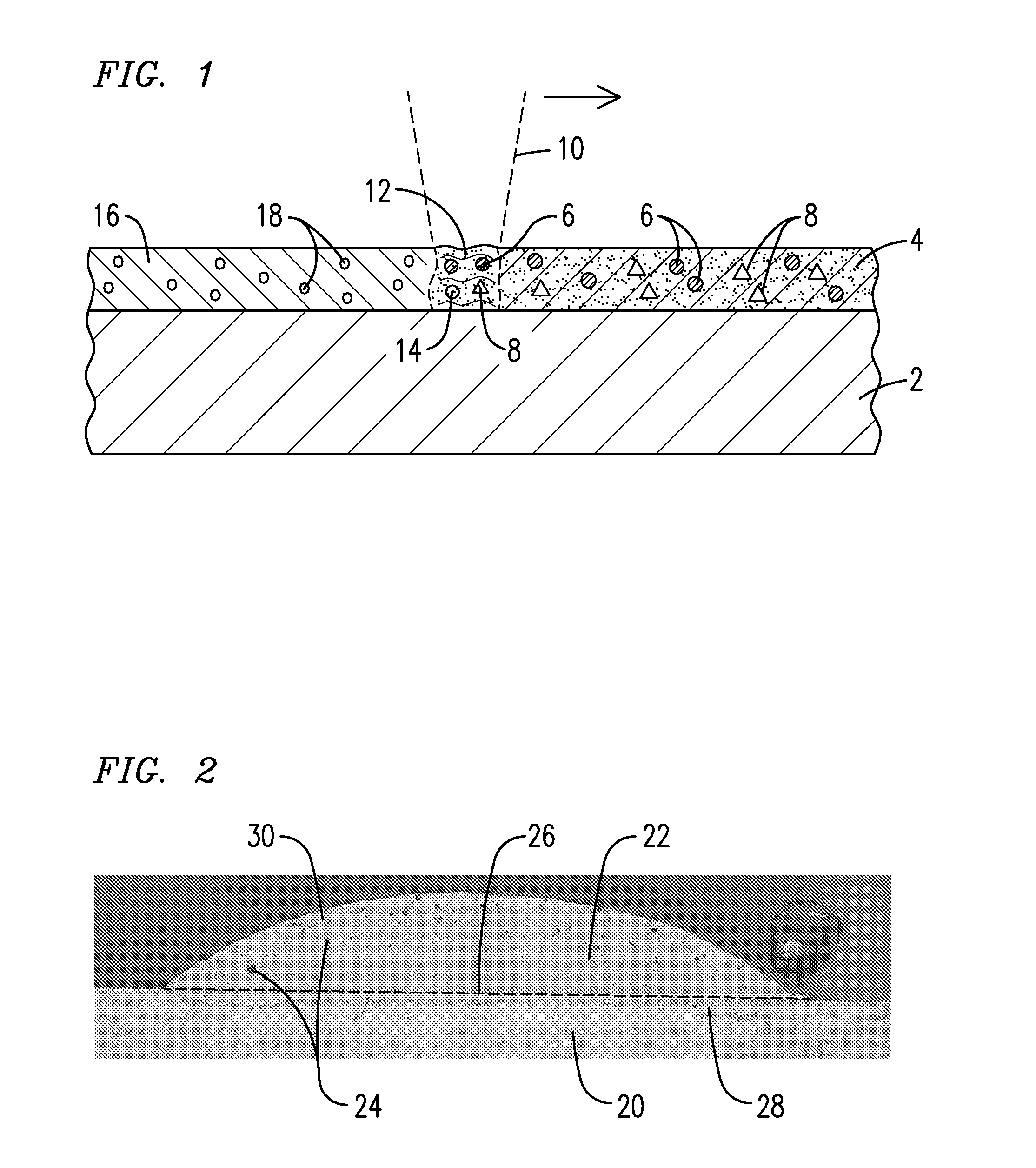 Method of inducing porous structures in laser-deposited coatings