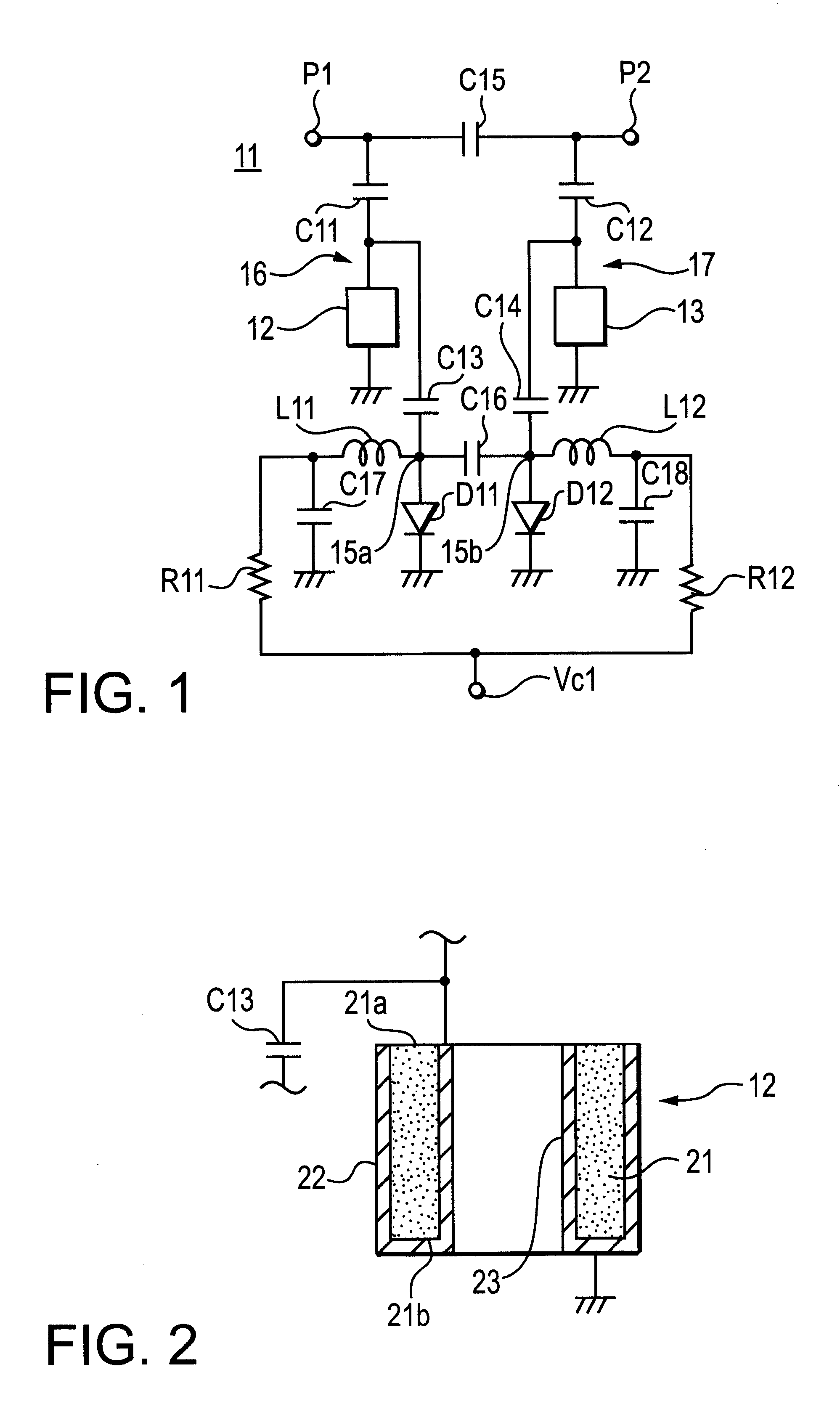 Frequency variable filter, antenna duplexer, and communication apparatus incorporating the same
