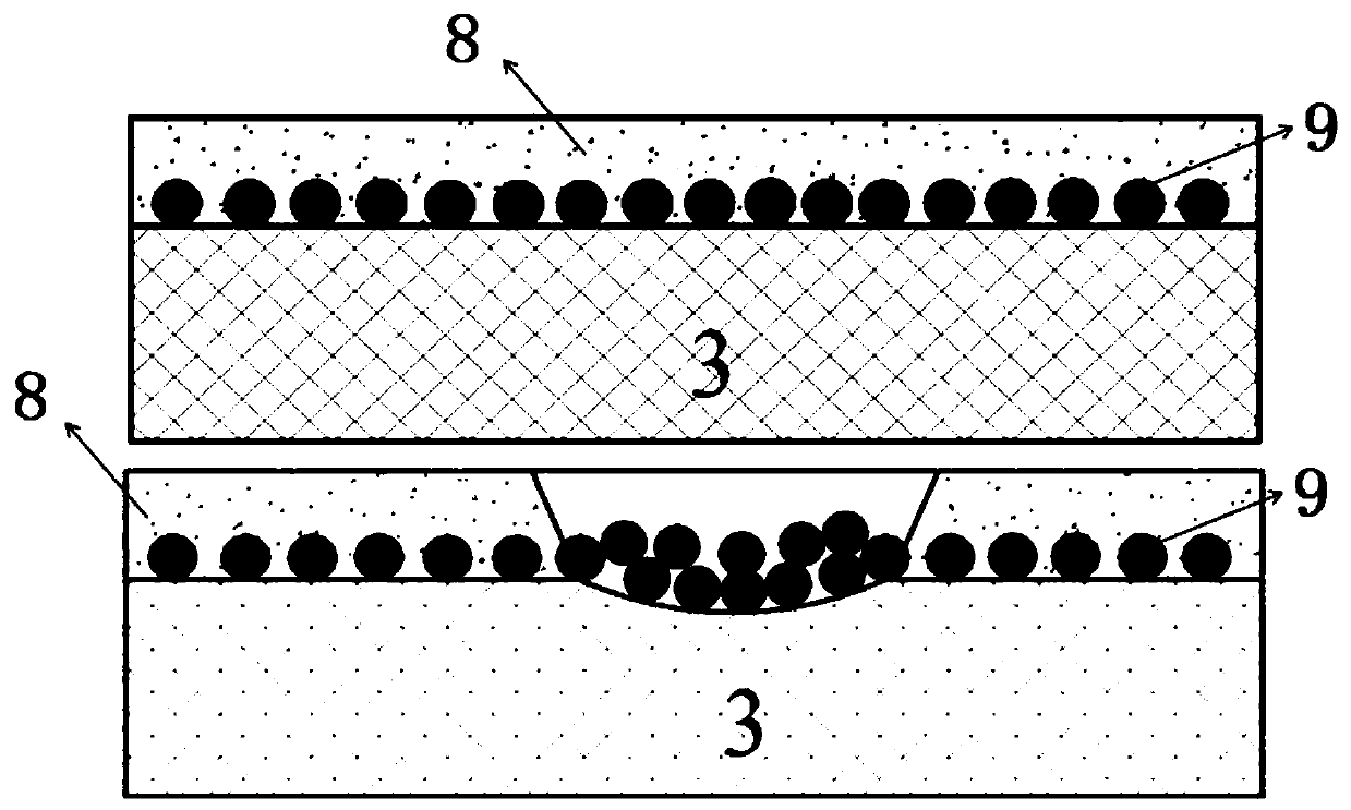 Preparation method of corrosion-resistant self-healing coating on magnesium alloy surface based on calcium salt