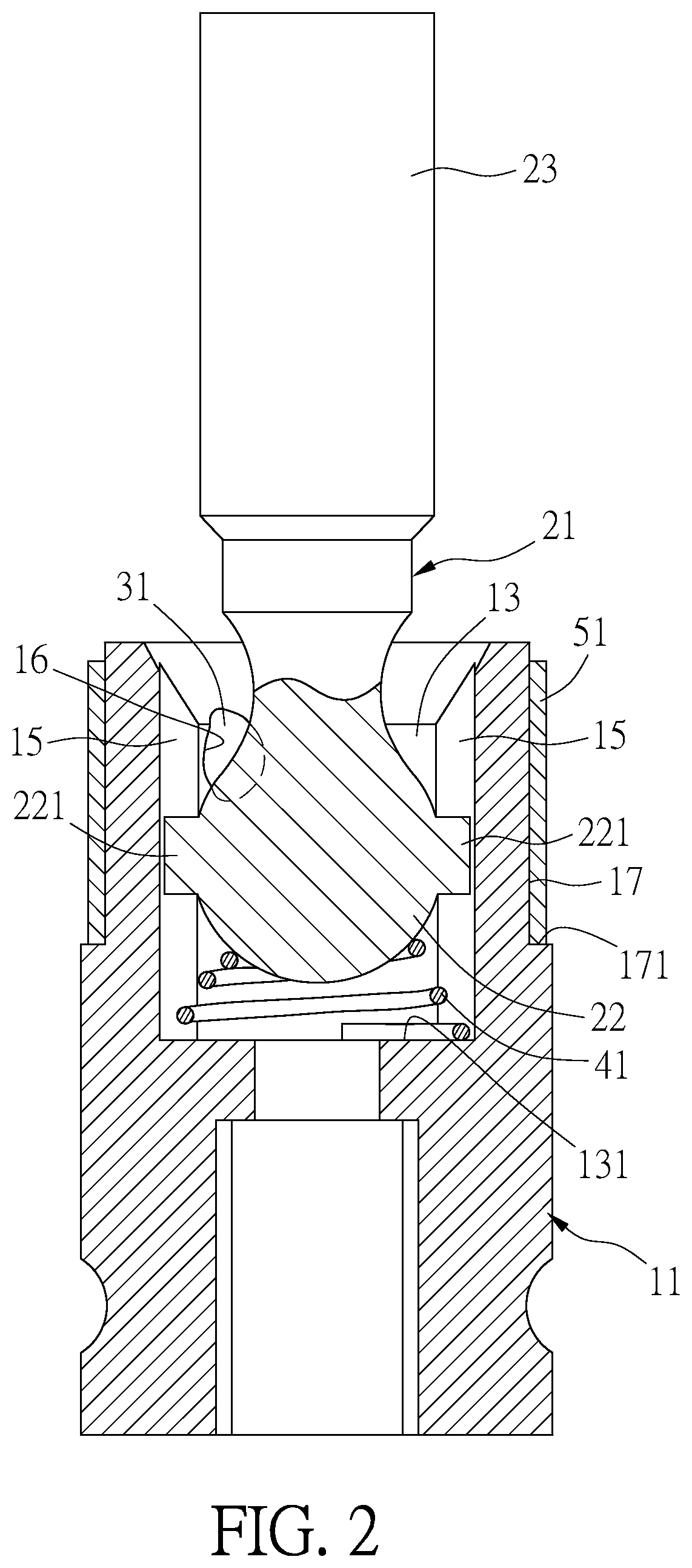 Universal socket structure