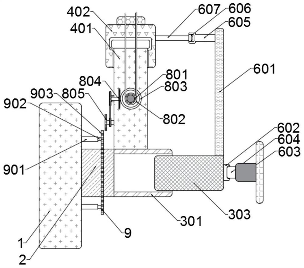 Computer cooling fan capable of adjusting air volume for intelligent manufacturing