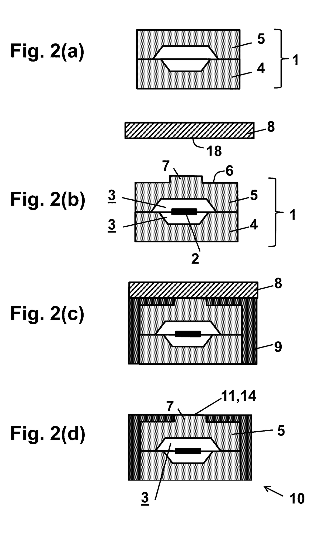 Semiconductor device having a transparent window for passing radiation