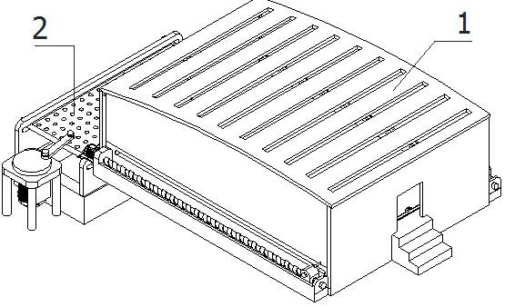 Environment-friendly recycling equipment for livestock farm excrement treatment