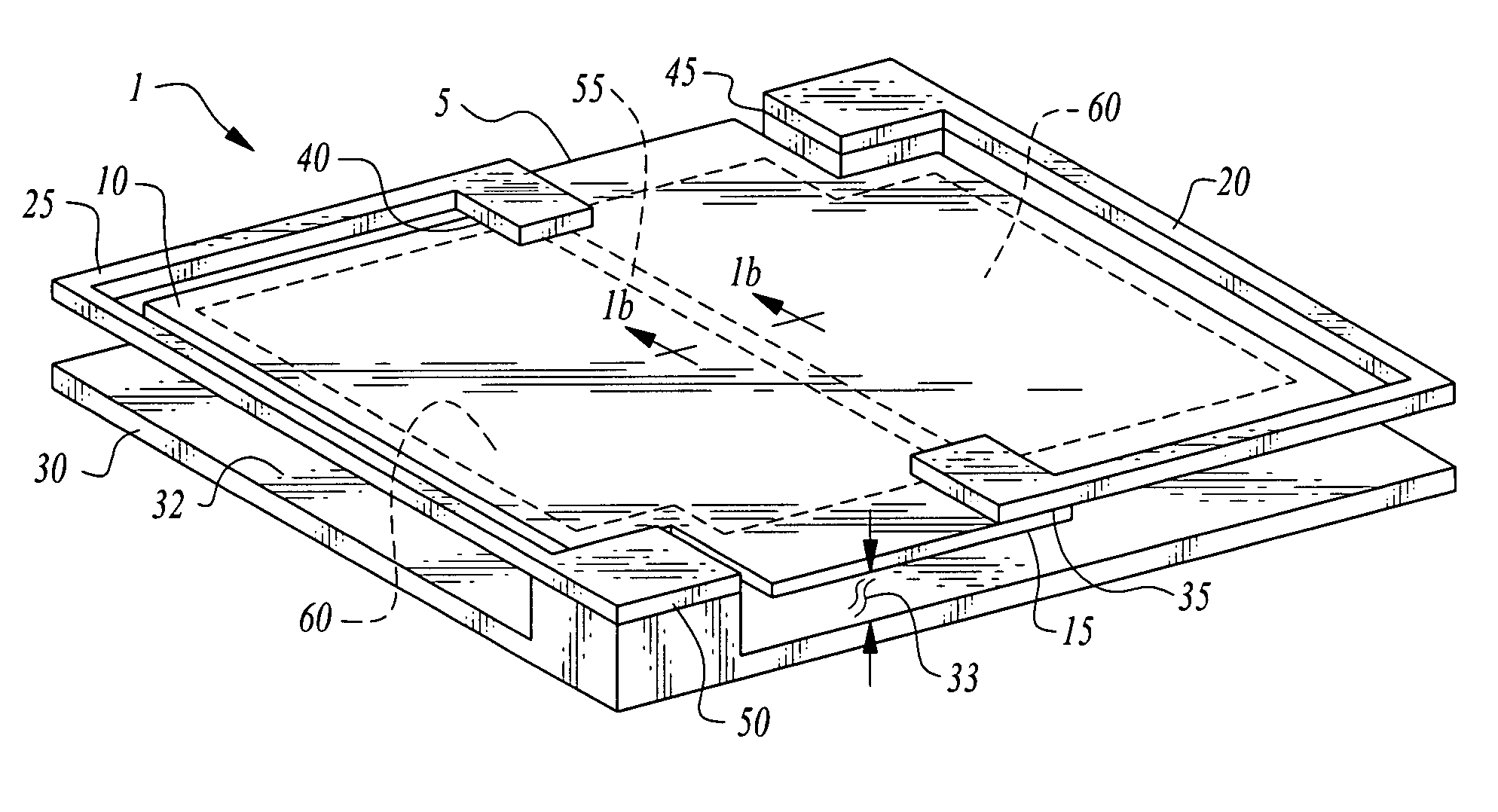Large format thermoelectric infrared detector and method of fabrication