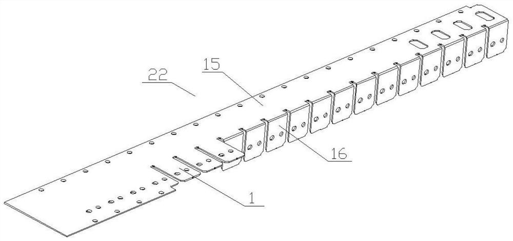 Bending springback intelligent compensation device, continuous die and bending springback compensation method