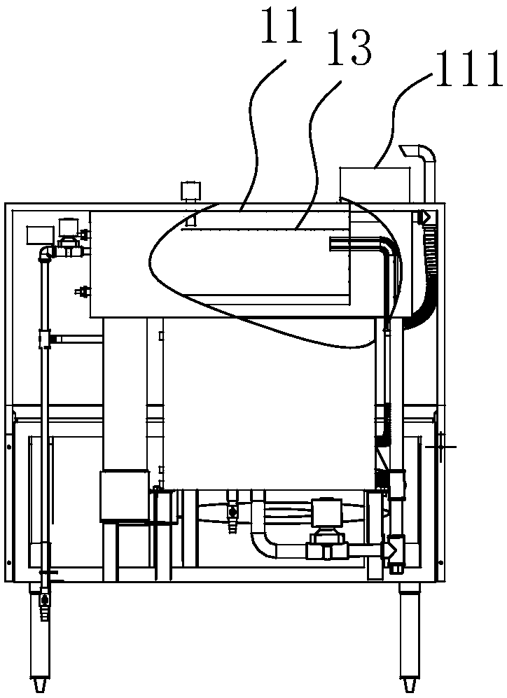 A stove with waste heat utilization function