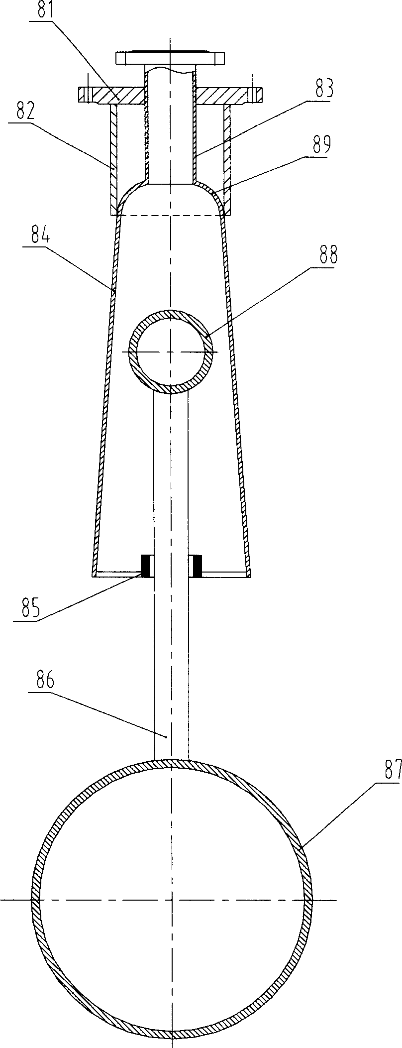 Device for automatic measuring oil and gas