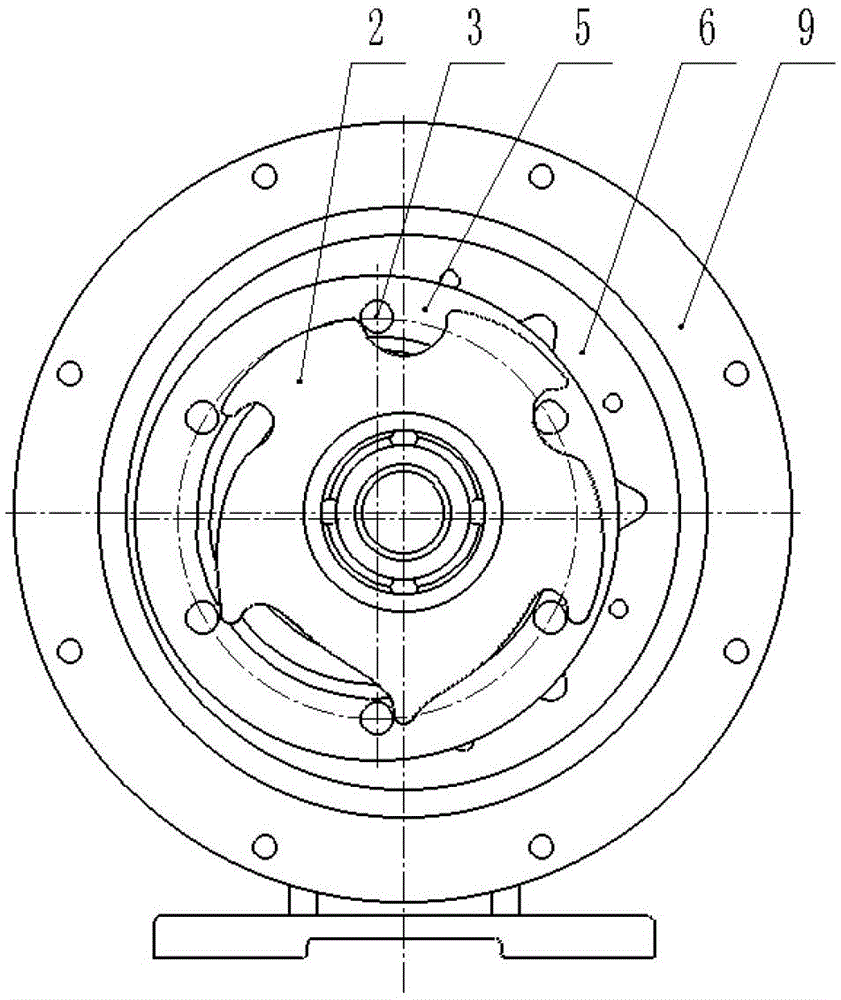 Dual-meshing needle finger cam indexing mechanism