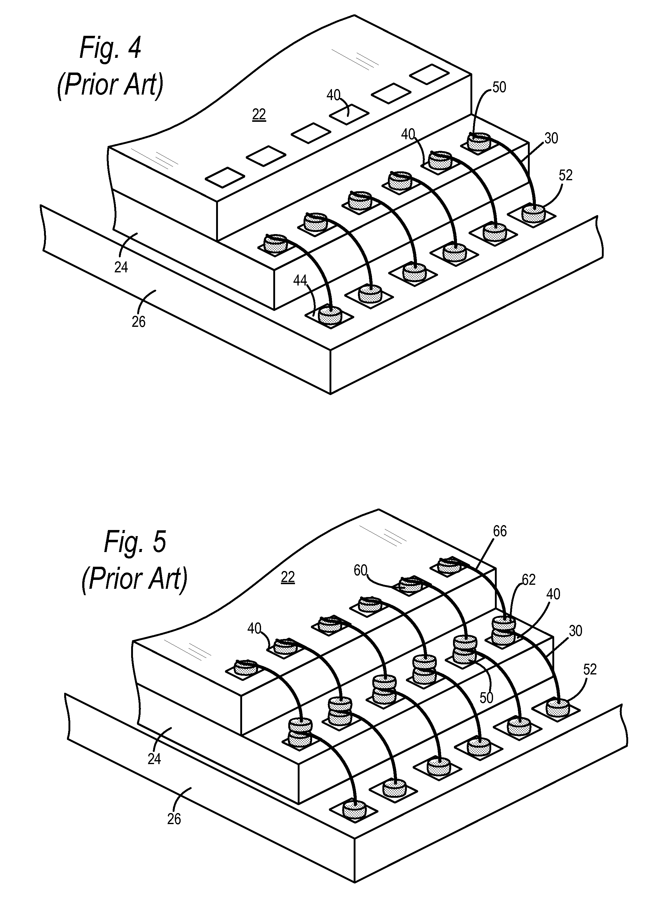 Method of fabricating wire on wire stitch bonding in a semiconductor device