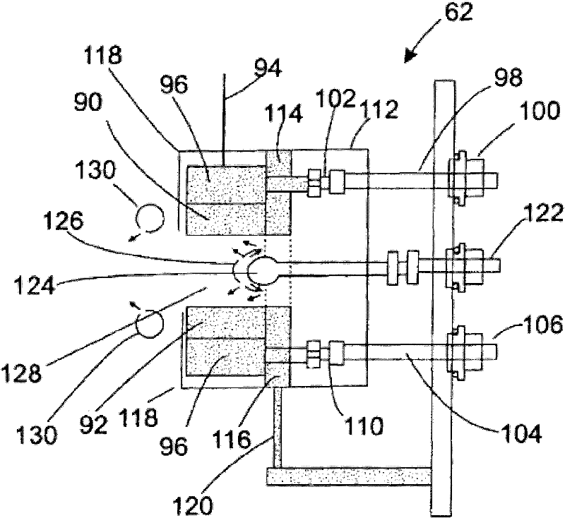 Cathode device for carrying out linear reactive sputtering film coating by utilizing electric-field confinded plasmas