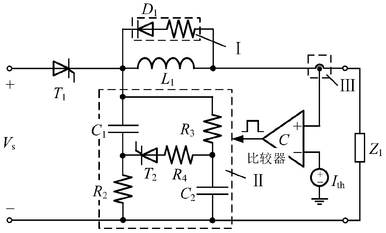 Solid-state DC circuit breaker and its control method based on capacitor energy storage