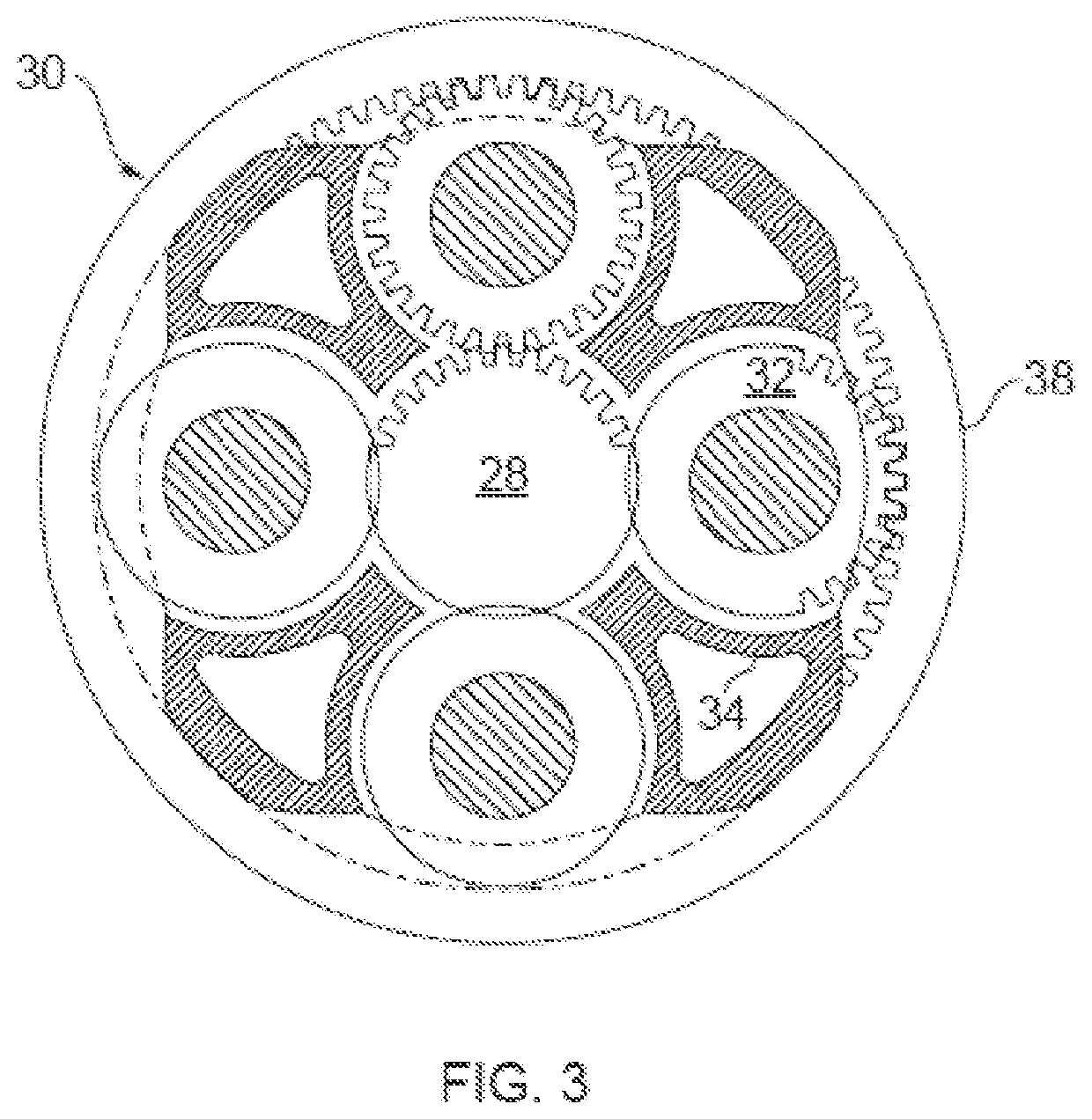 Gas turbine engine with airflow measurement system