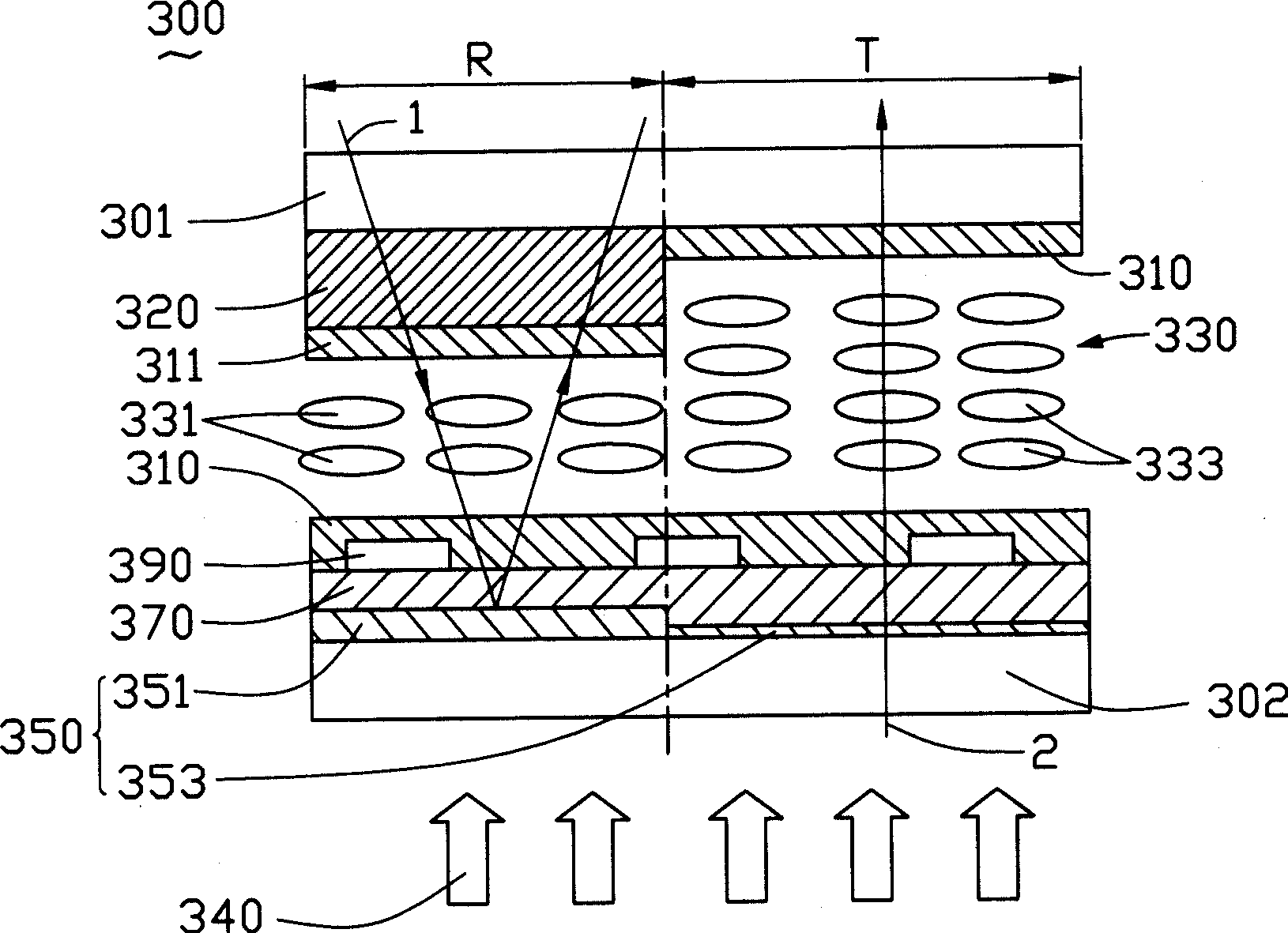 Edge electronic field switch type liquid crystal display unit