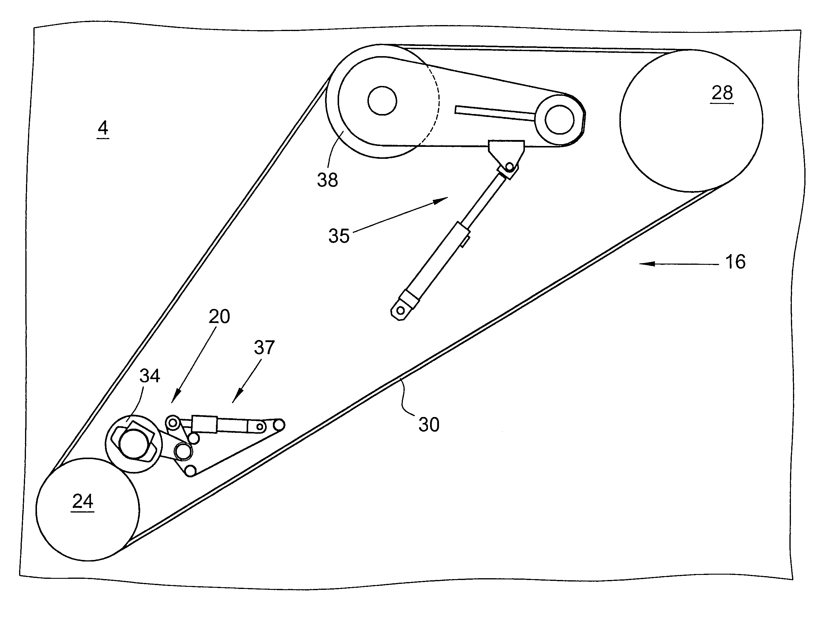 Construction machine for machining floor surfaces