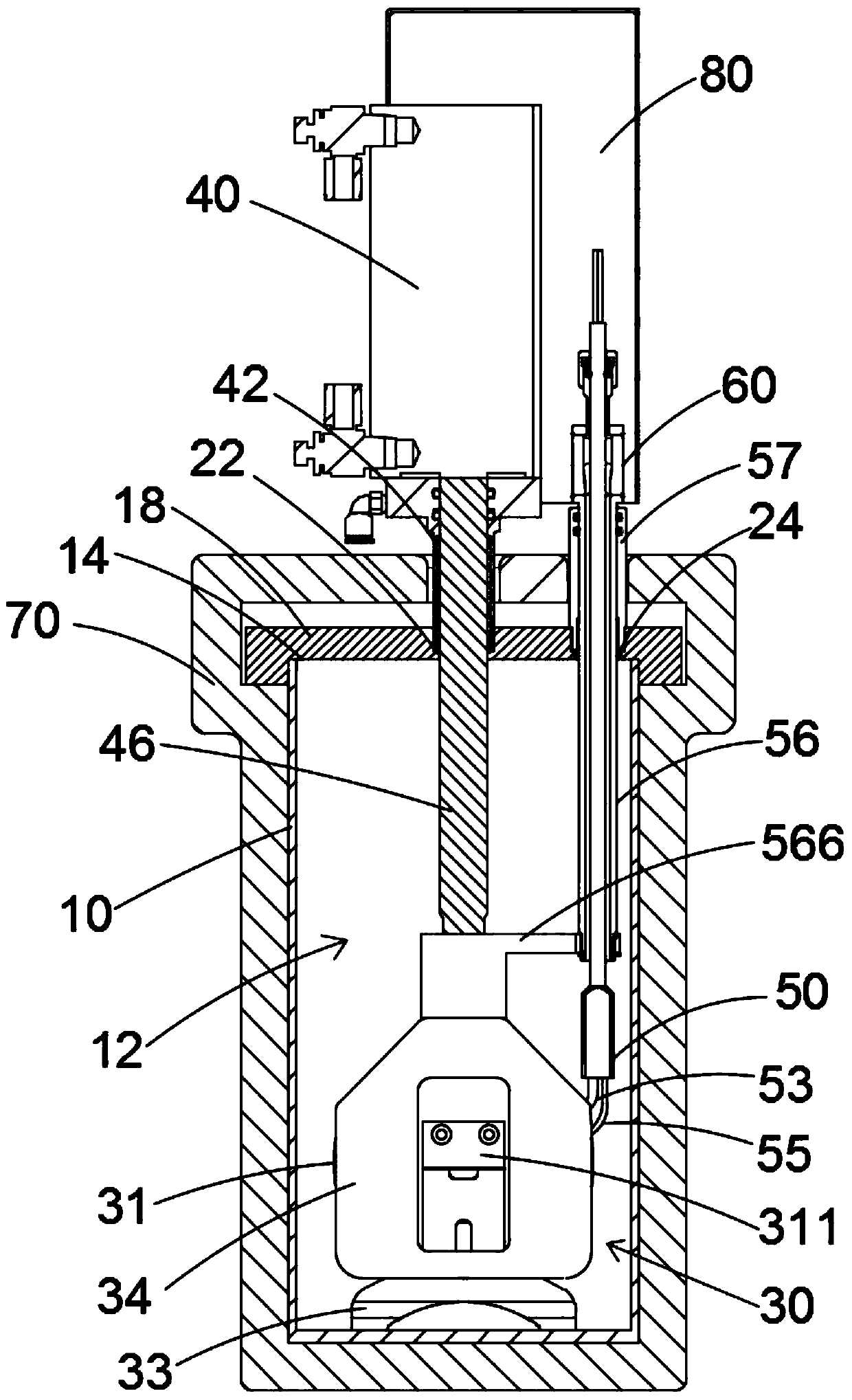 Heating gate valve