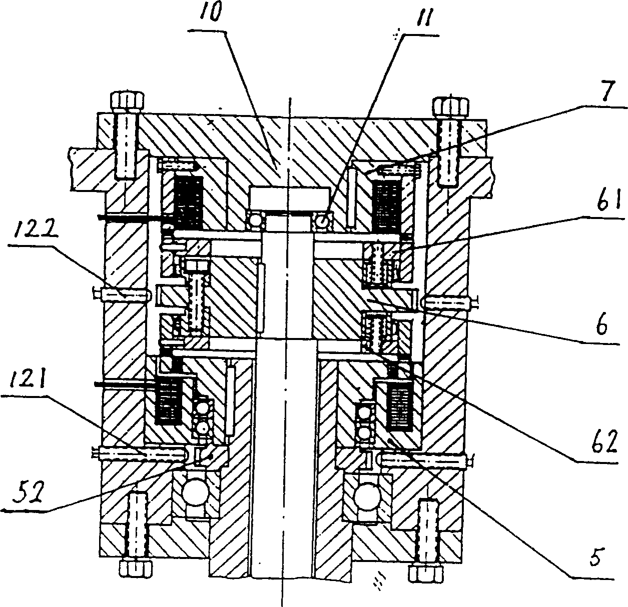 Measuring controllable differential drilling-reaming two-purpose drill rig