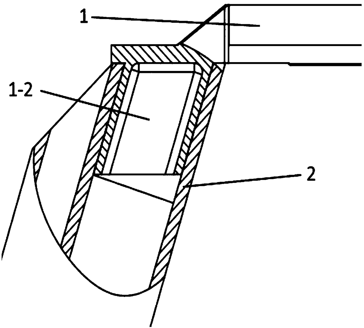 Secondary mirror supporting structure of space optical remote sensing camera