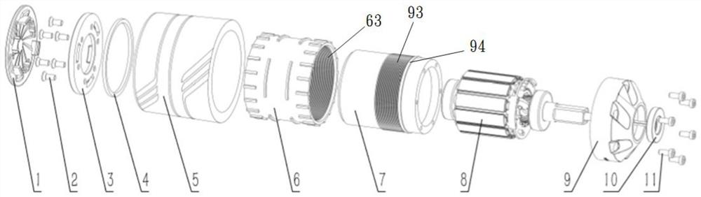 Wheel hub motor