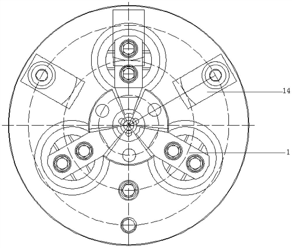 A production jig for an automobile engine balance shaft