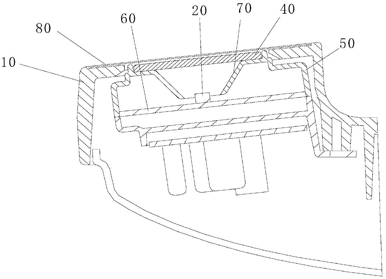 Working information display method of electric cooker