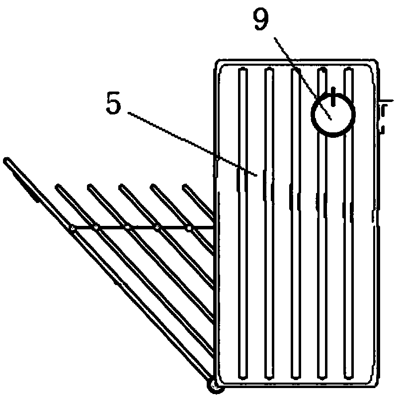 Device applied to sitting defecation