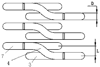 Efficient heat exchange tube and evaporative condenser