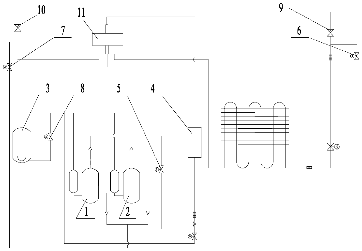 Compressor module, multi-module unit, multi-module unit oil equalization control method