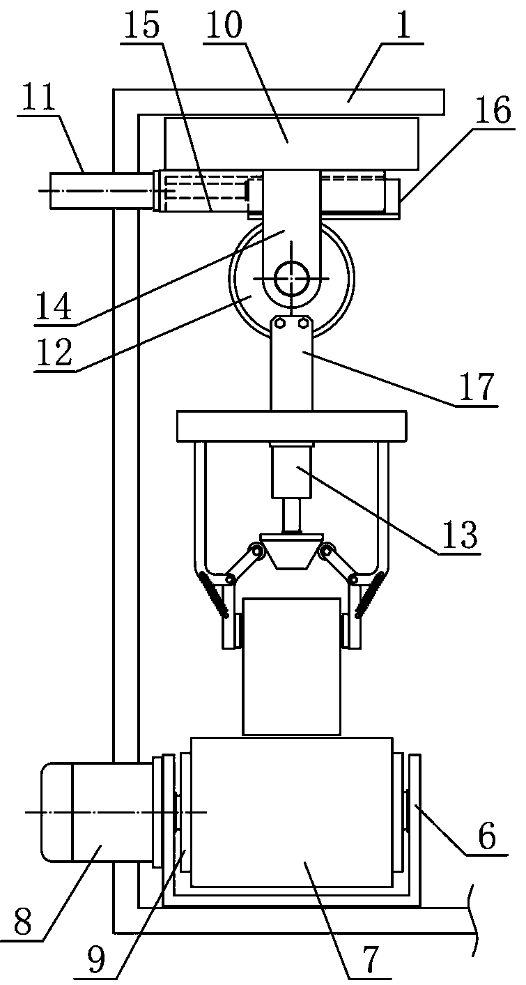 Pipe fitting turning and conveying device