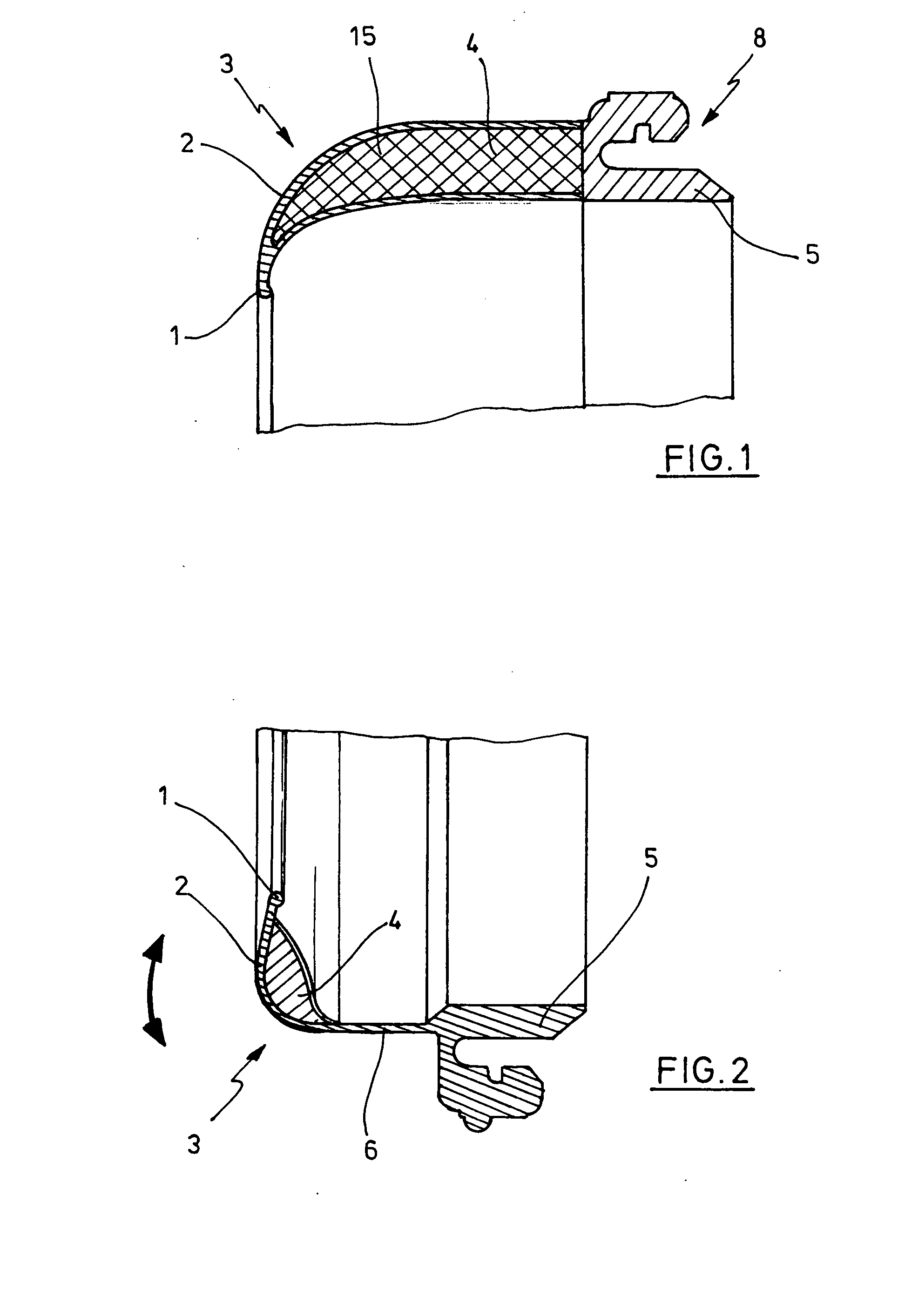 Ventilator mask with a filler and method of production