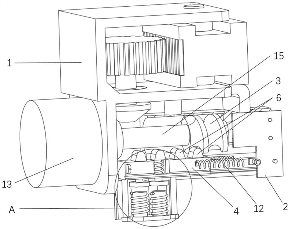 A kind of rubber tapping knife for rubber tapping machine