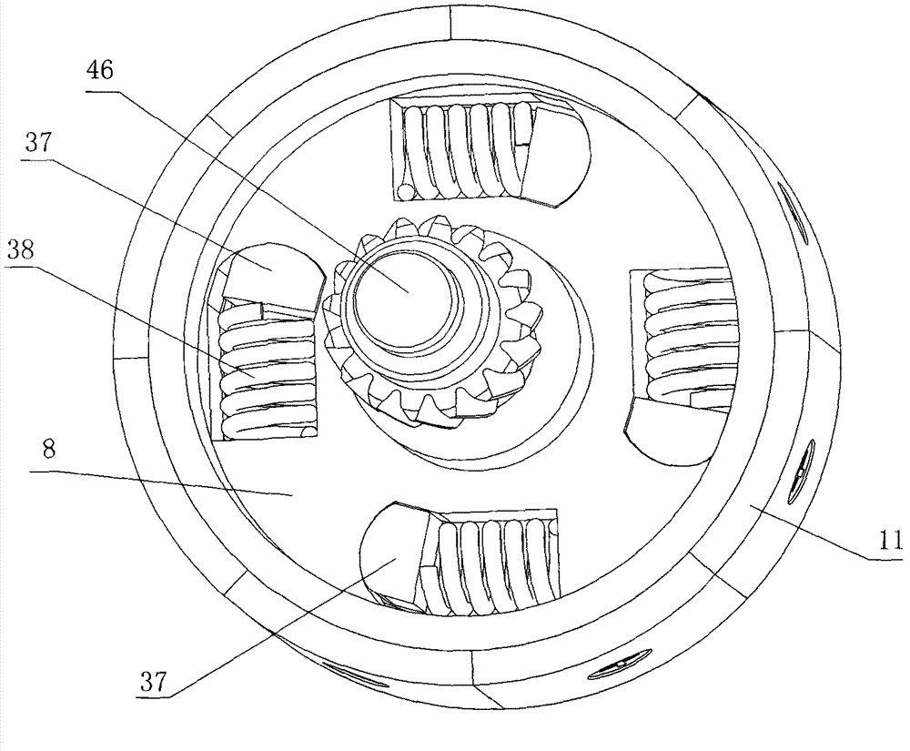 Transmission rotor with buffer function