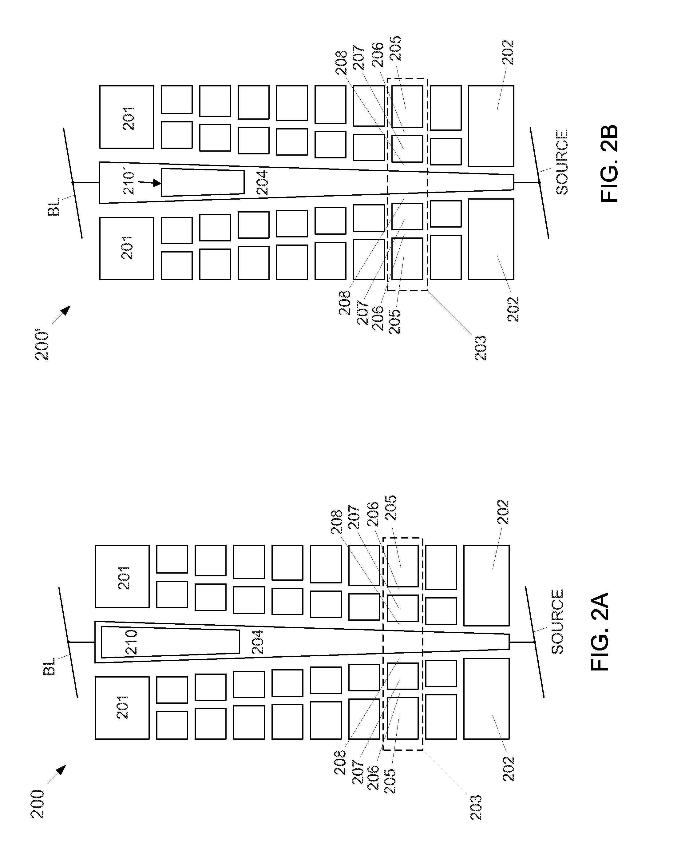 Local buried channel dielectric for vertical NAND performance enhancement and vertical scaling