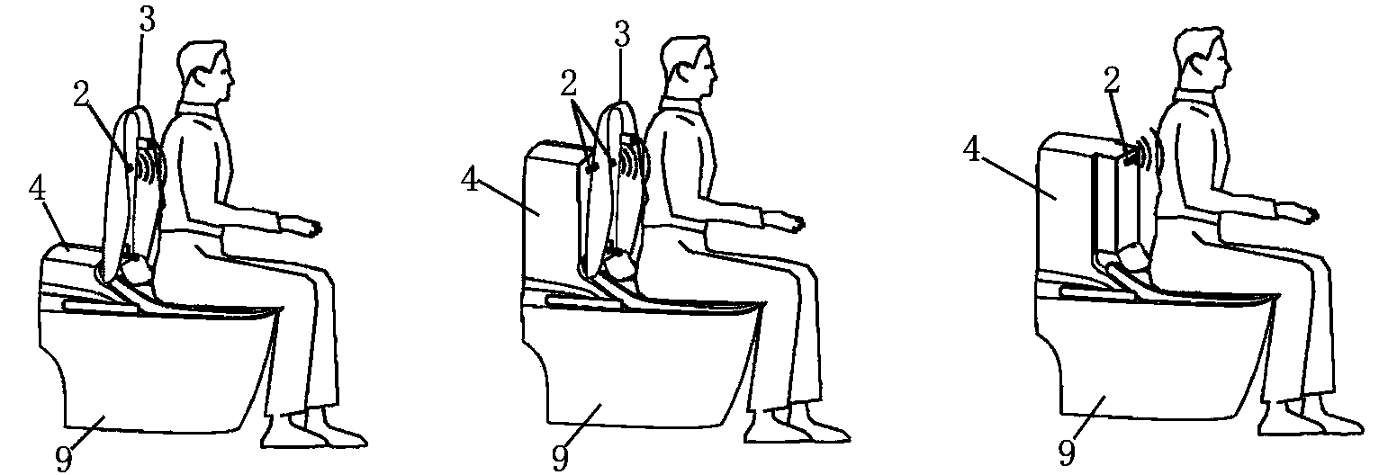 Electronic water closet capable of realizing non-contact type pulse heart rate measurement and remote warning