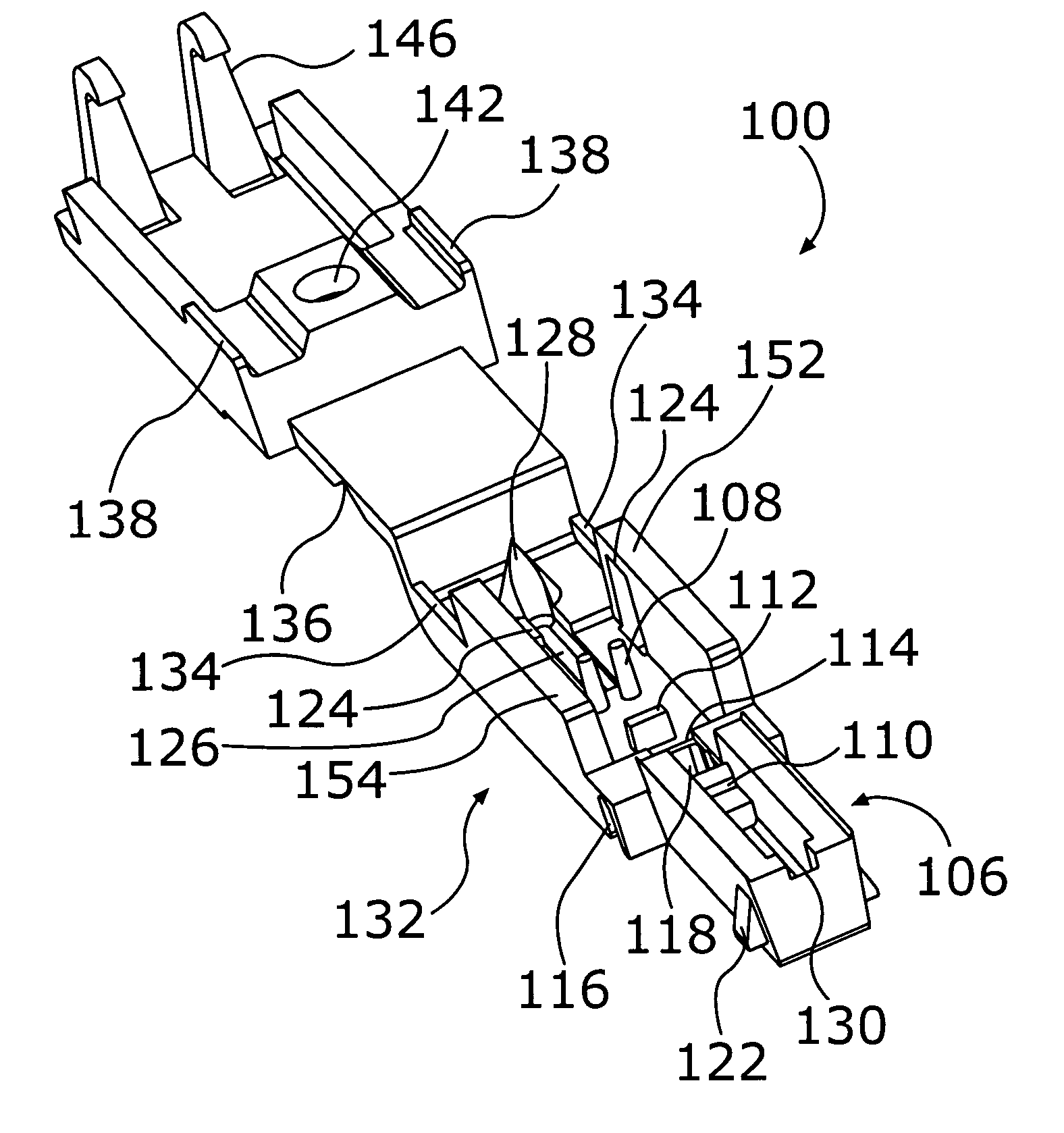 Clip-on device for coupling an electric match to a pyrotechnic fuse