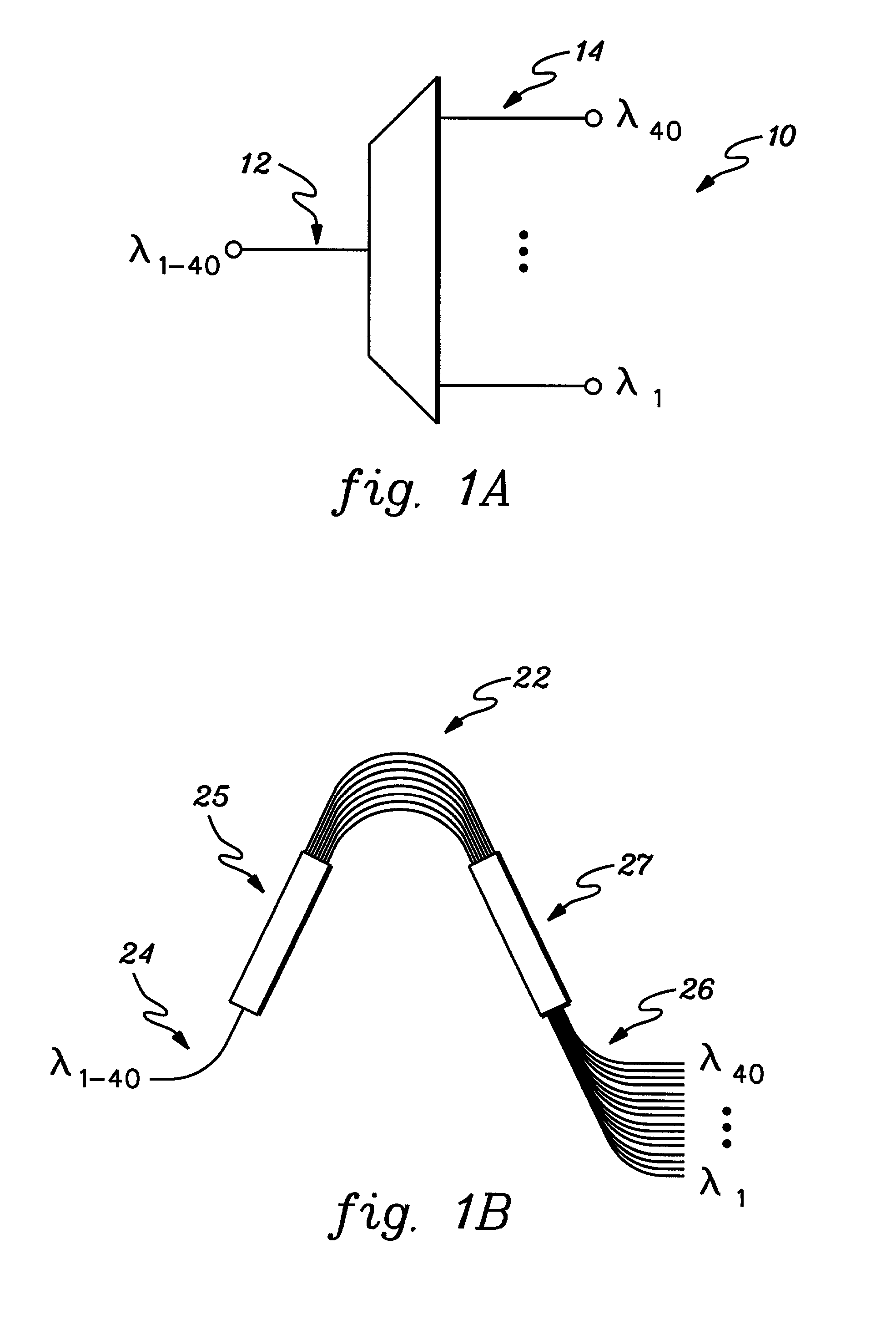 Multi-band arrayed waveguide grating with improved insertion loss and wavelength accuracy