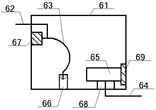 Sewage treatment channel