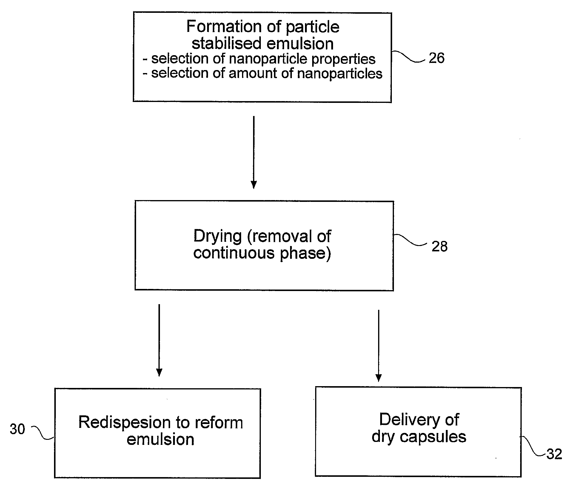 Dried Formulations of Nanoparticle-Coated Capsules