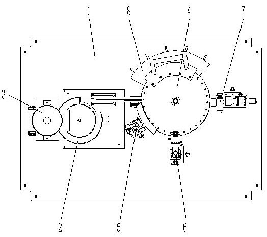 Appearance detection equipment for mobile phone charging port