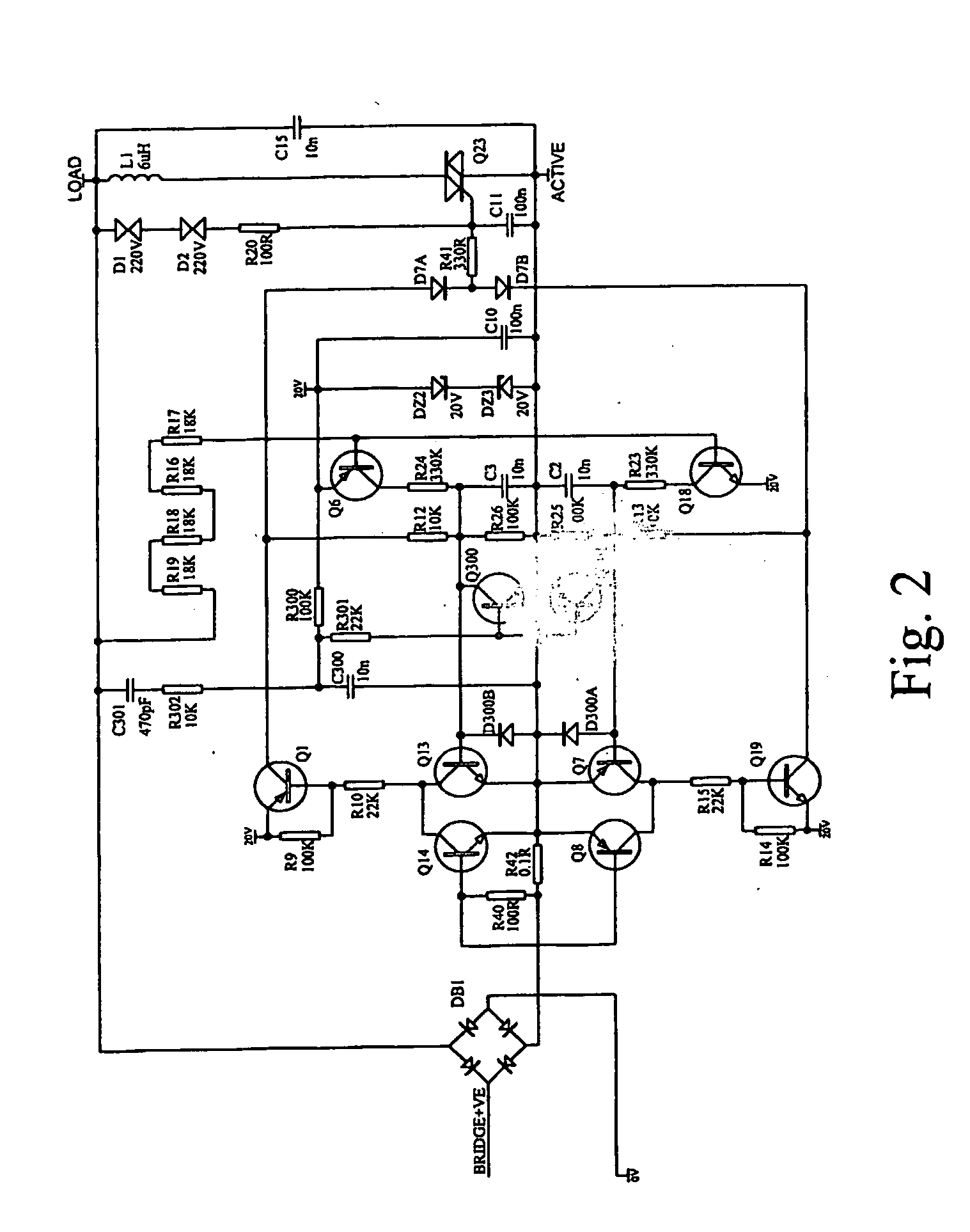 Dimmer circuit with improved ripple control