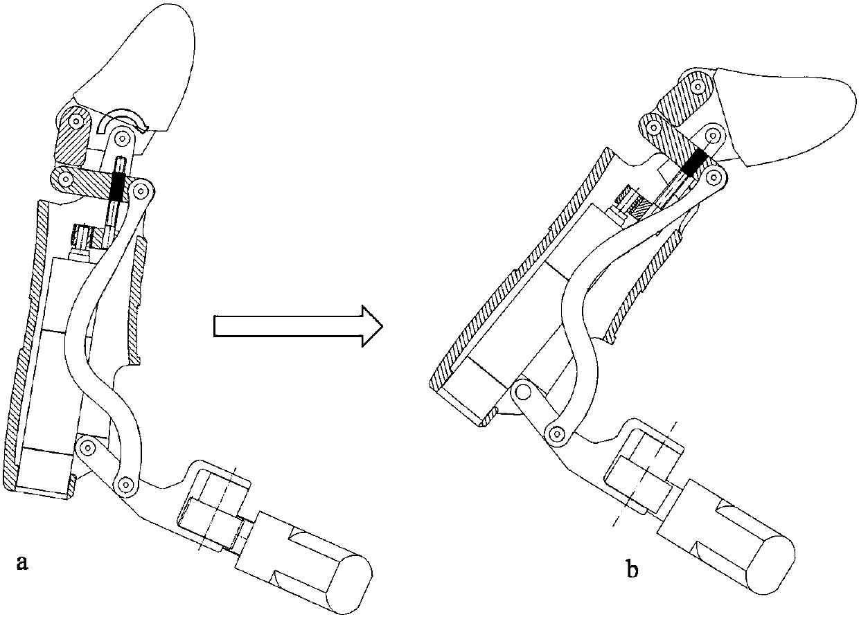 Underactuation human-simulation dexterous hand driven and controlled through micro-motor