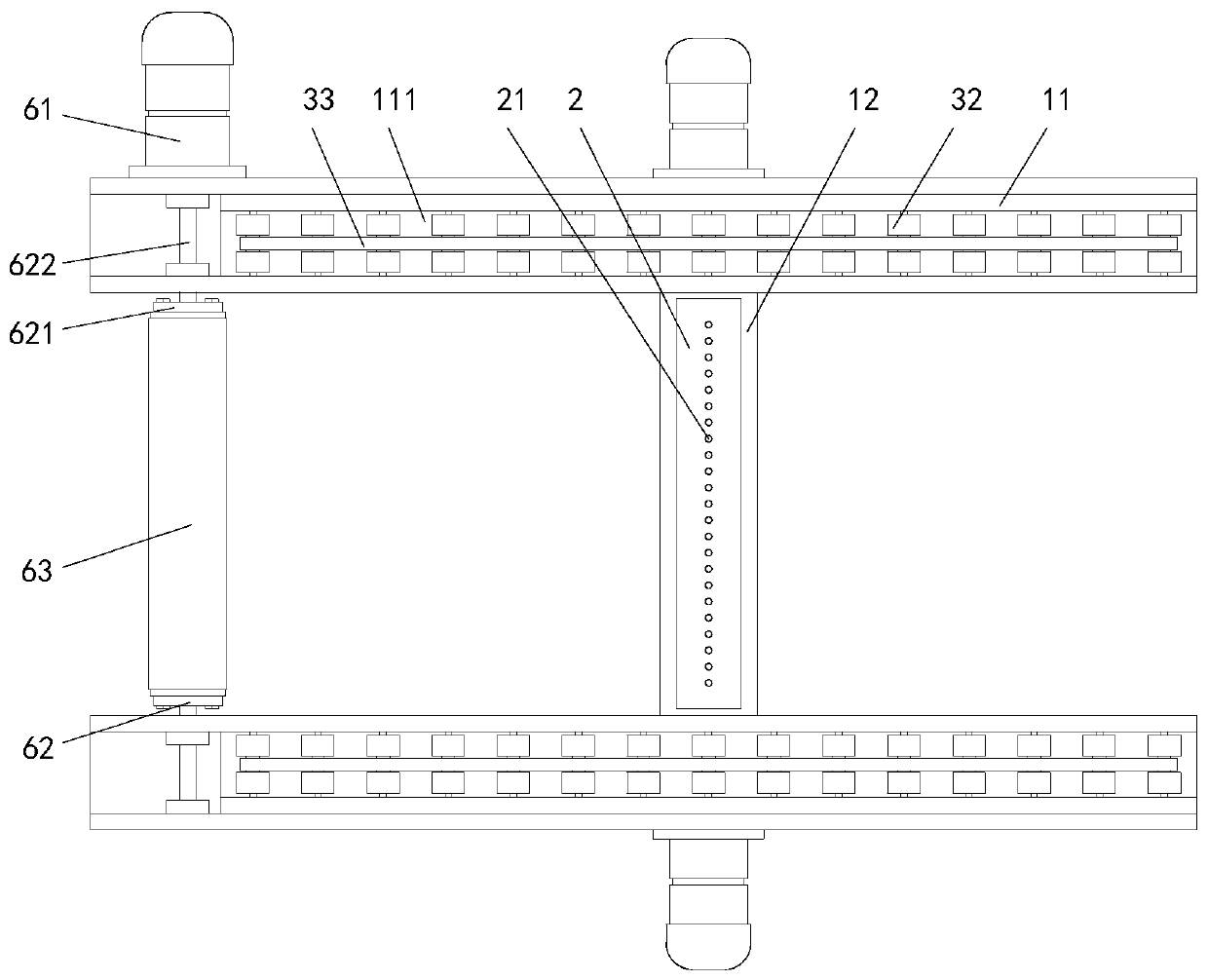 Stainless steel punched mesh processing and manufacturing method