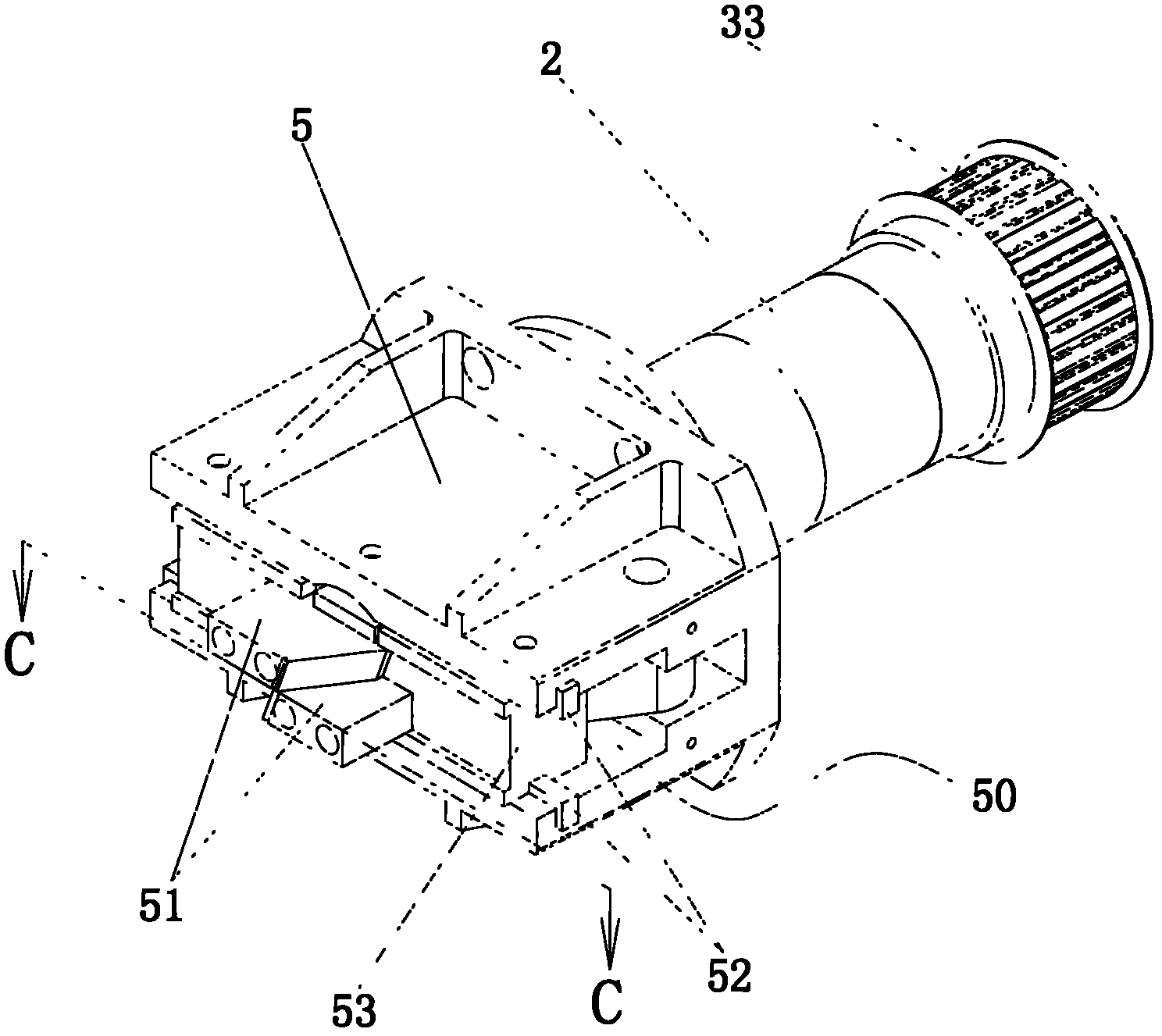 Revolving-extrusion sealing device for pipe sealing machines
