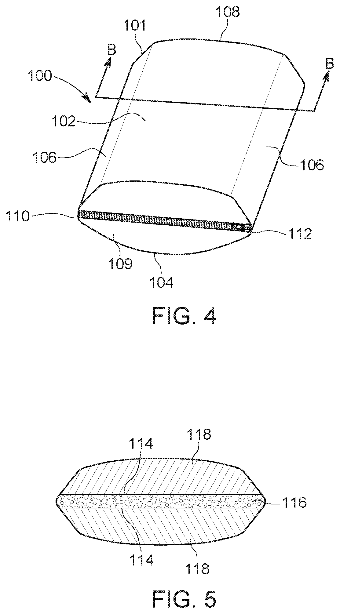 Pillow with separate interior compartments