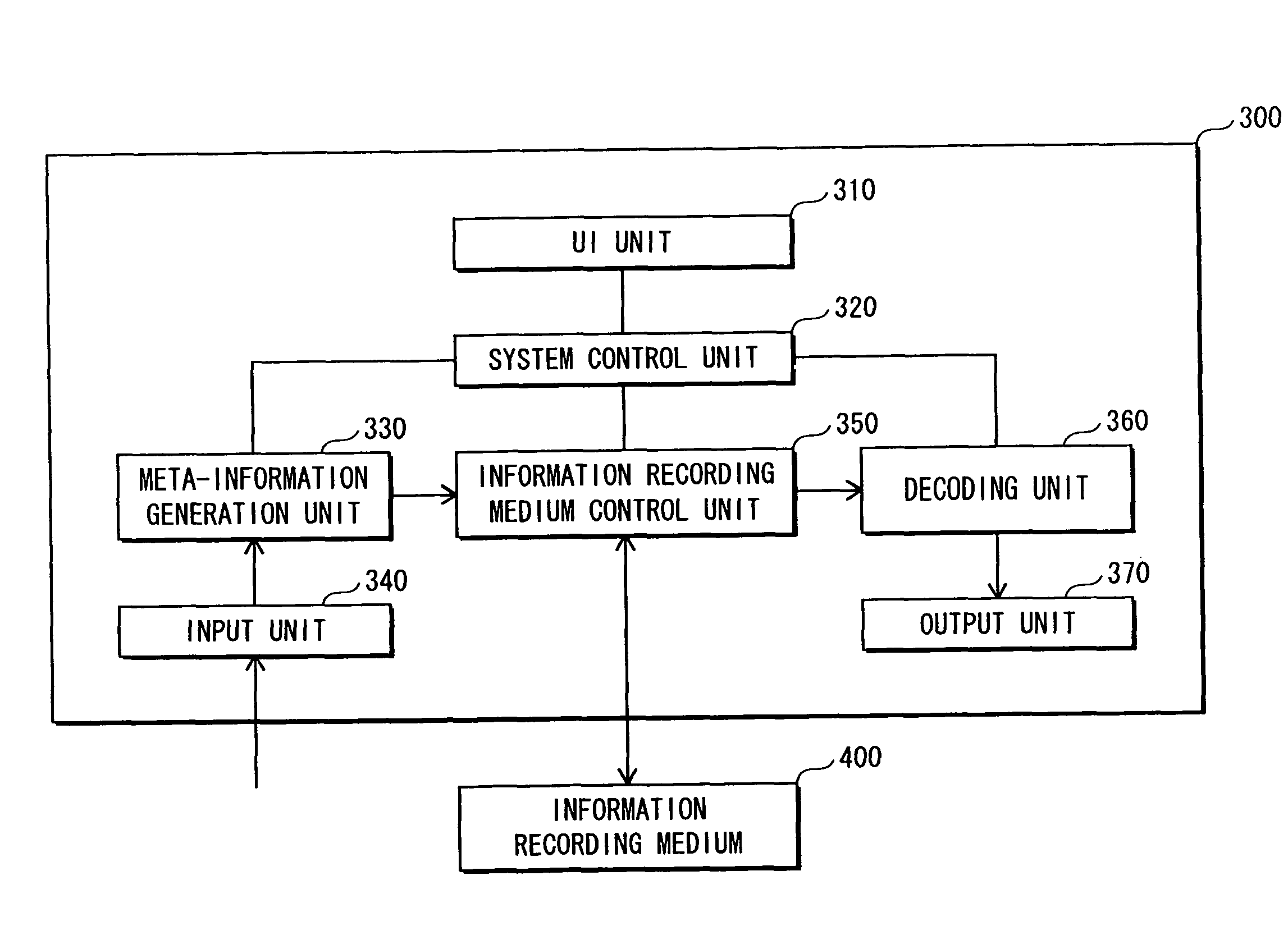 Recording device, reproducing device, recording medium, recording method, and LSI