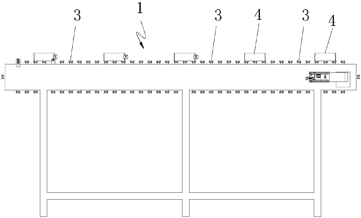 A suction cup conveying device and control method thereof